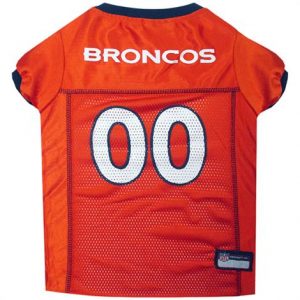 First Denver Broncos Orange Mesh Dog Jersey Health Products