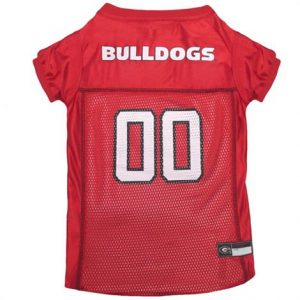 First Gerorgia Bulldogs Mesh Football Dog Jersey Health Products