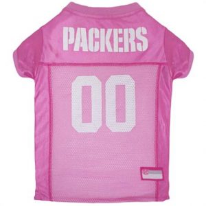 First Green Bay Packers Pink Mesh Dog Jersey Health Products