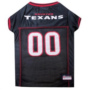 First Houston Texans Red Trim Mesh Dog Jersey Health Products