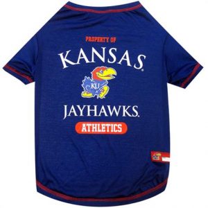 First Kansas Jayhawks Dog Tee Shirt Health Products