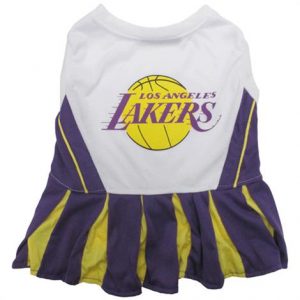 First Los Angeles Lakers Cheerleader Dog Dress Health Products