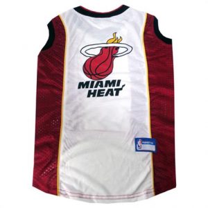 First Miami Heat Cotton Mesh Dog Jersey Health Products