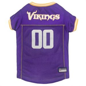 First Minnesota Vikings Yellow Trim Mesh Dog Jersey Health Products