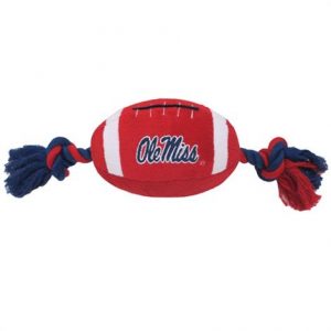 First Mississippi Rebels Plush Rope Football Toy Health Products