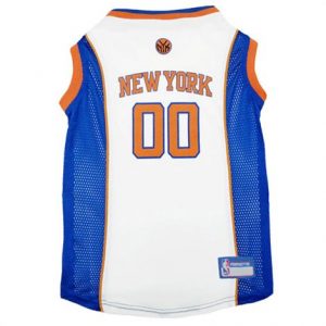 First New York Knicks Cotton and Mesh Dog Jersey Health Products