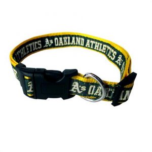 First Oakland Athletics Ribbon Dog Collar Health Products