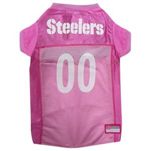 First Pittsburgh Steelers Pink Mesh Dog Jersey Health Products