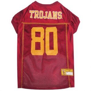 First USC Trojans Mesh Football Dog Jersey Health Products