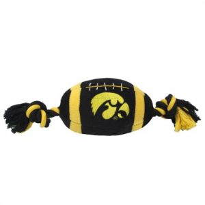 First University of Iowa Hawkeyes Plush Rope Football Toy Health Products