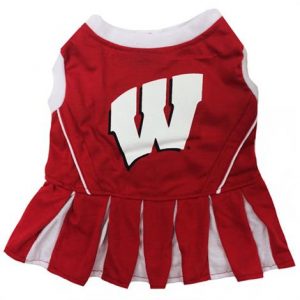 First Wisconsin Badgers Cheerleader Dog Dress Health Products