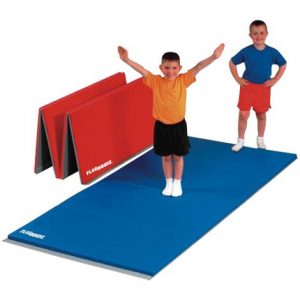 FlagHouse 2 Feet Folding Panel Mat With 2 Sided Hook And Loop Fastener Health Products