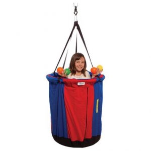 FlagHouse Circus Swing with 500 Balls Health Products