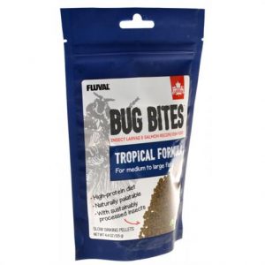 Fluval Bug Bites Tropical Formula Granules for Medium-Large Fish Health Products