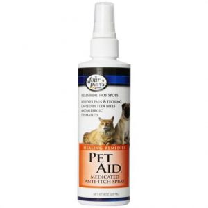 Four Paws Aid Medicated Anti-Itch Spray Health Products