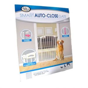 Four Paws Extra Tall Smart Auto-Close Gate - Metal Health Products