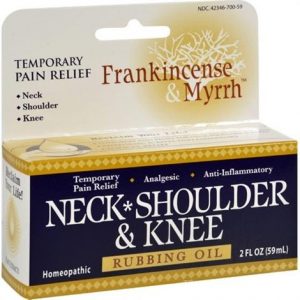 Frankincense and Myrrh Neck Shoulder and Knee Oil Health Products