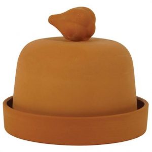 Frontier 5 Inch Terra Cotta Garlic Baker Health Products