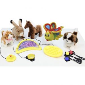 Fuzzy Friends Stimulus Plush Toy Set And Switches Kit Health Products