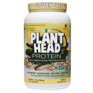 Genceutic Naturals Plant Head Powder Vanilla Health Products