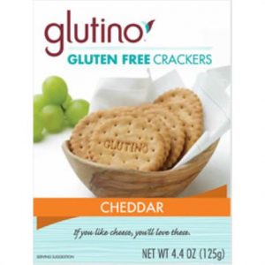 Glutino Cheddar Crackers Health Products