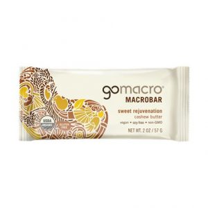 GoMacro Sweet Rejuvenation Cashew Butter Macrobars Health Products