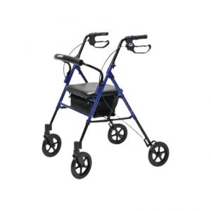 Graham-Field Lumex Set N Go Wide Height Adjustable Rollator Health Products