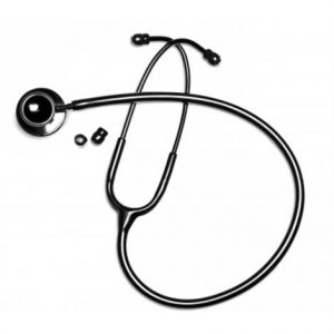 Graham-Field Panascope Deluxe Dual Head Stethoscope- Midnight Black Health Products