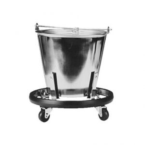 Graham-Field Stainless Steel Kick Bucket and Stand Set Health Products