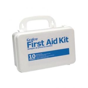 Graham-Field Stocked First Aid Kit for 10 Persons Health Products