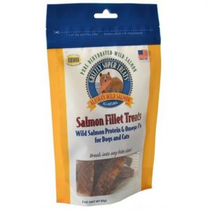 Grizzly Super Treats Salmon Fillet Treats for Dogs & Cats Health Products