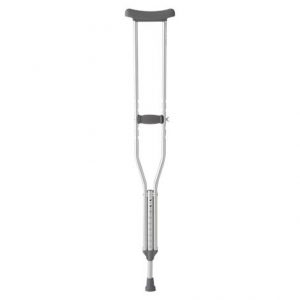 Guardian Standard Aluminum Push Button Crutches Health Products