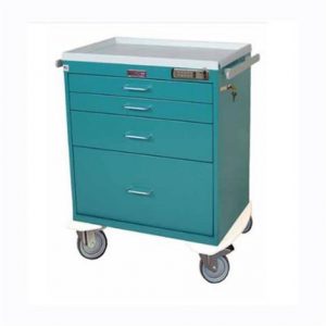 Harloff Four Drawer Short Cart Health Products