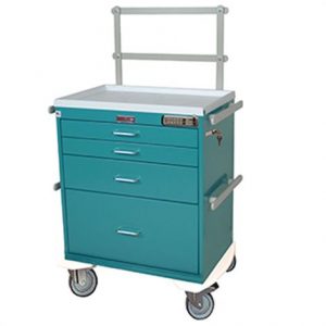 Harloff Six Drawer Monitor Cart Health Products