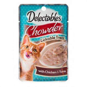 Hartz Delectables Chowder Cat Treat - Chicken & Tuna Health Products