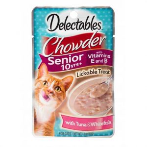 Hartz Delectables Chowder Cat Treat - Tuna & Whitefish Health Products