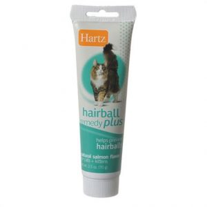 Hartz Hairball Remedy Plus Cat & Kitten Paste - Natural Salmon Flavor Health Products