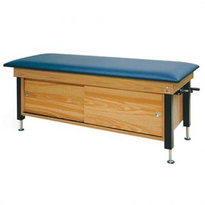 Hausmann Crank Hydraulic Cabinet-Style Changing Treatment Table Health Products