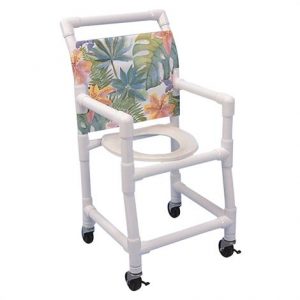 Healthline Pediatric Shower Commode Chair With 15-Inch Width Health Products