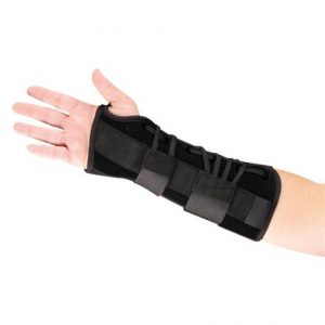 Hely & Weber Suede Lacing Wrist And Forearm Orthosis Health Products