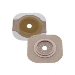 Hollister New Image Flat Cut-to-Fit Flextend Ostomy Skin Barrier With Tape Border5/Pack14606 Health Products