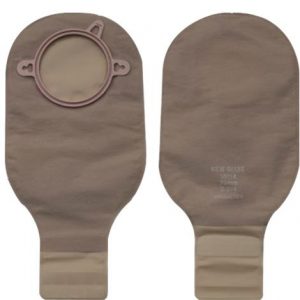 Hollister New Image Two-Piece Drainable Ostomy Pouch With Lock N Roll Microseal Closure Health Products