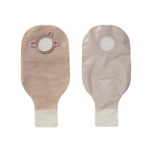 Hollister New Image Two-Piece Standard Wear Transparent Drainable Pouch With Clamp Closure Health Products