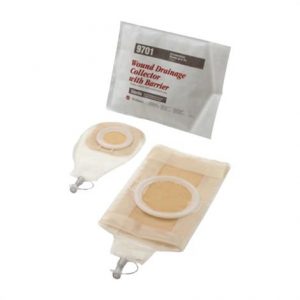 Hollister Sterile Wound Drainage Collector With Skin Barrier Health Products