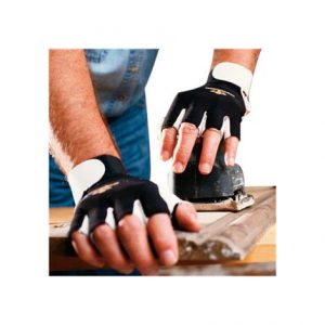 IMPACTO Open Finger Anti-Vibration Air Gloves Health Products