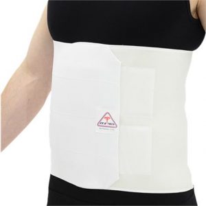 ITA-MED 4-Panel 12-Inches Wide Unisex Standard Elastic Abdominal Support Binder Health Products