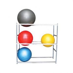 Ideal Therapy Ball Storage Floor Stand For Six Balls Health Products