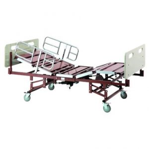 Invacare Bariatric Full Electric Hospital Bed with 42 inch Wide Mattress Health Products