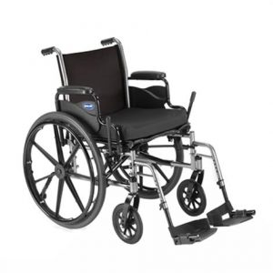 Invacare Tracer SX5 20 Inches Flip-Back Full-Length Arms Wheelchair Health Products