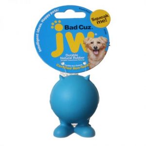 JW Bad Cuz Rubber Squeaker Dog Toy Health Products